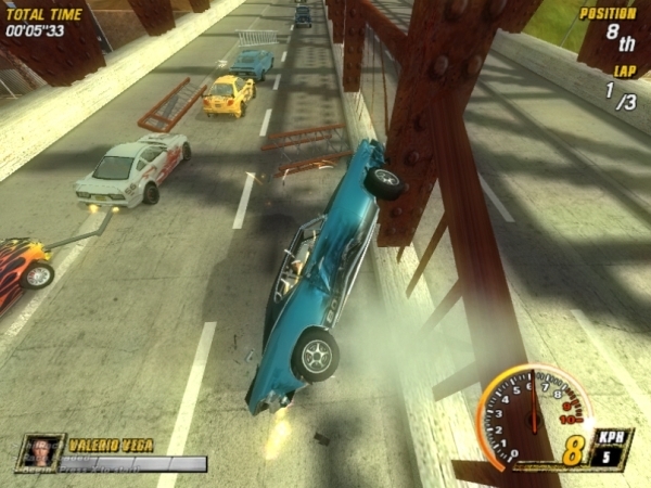 Скриншот из игры FlatOut 2 под номером 7