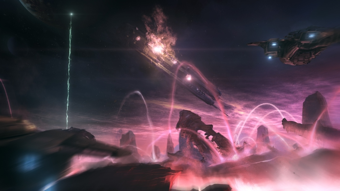 Скриншот из игры Halo: Spartan Assault под номером 16