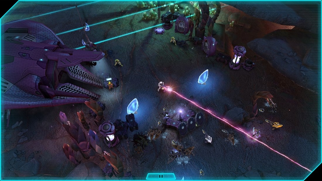 Скриншот из игры Halo: Spartan Assault под номером 3
