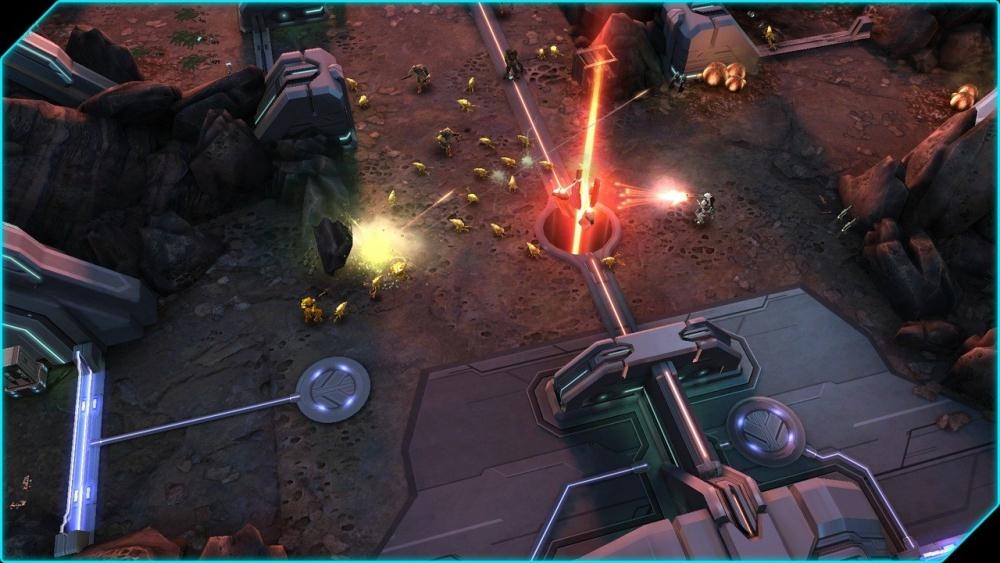 Скриншот из игры Halo: Spartan Assault под номером 45
