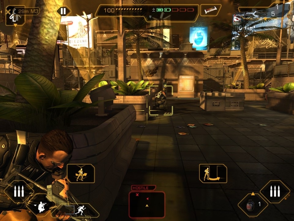Скриншот из игры Deus Ex: The Fall под номером 16