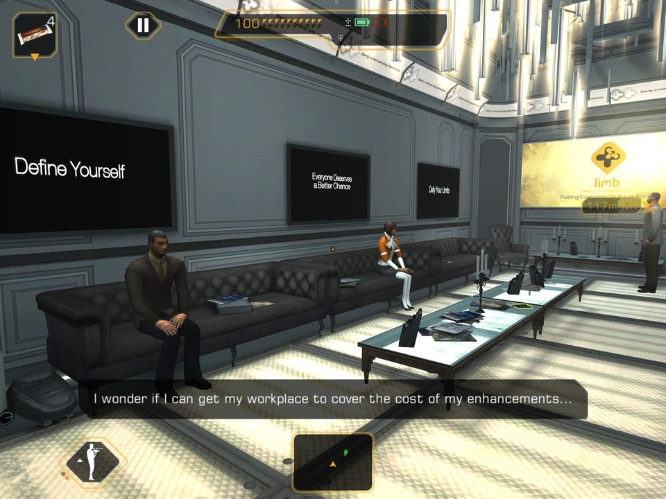 Скриншот из игры Deus Ex: The Fall под номером 45