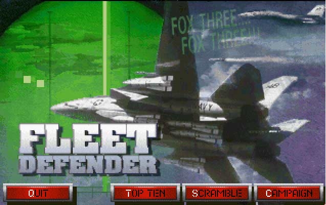 Скриншот из игры Fleet Defender: F-14 Tomcat под номером 1