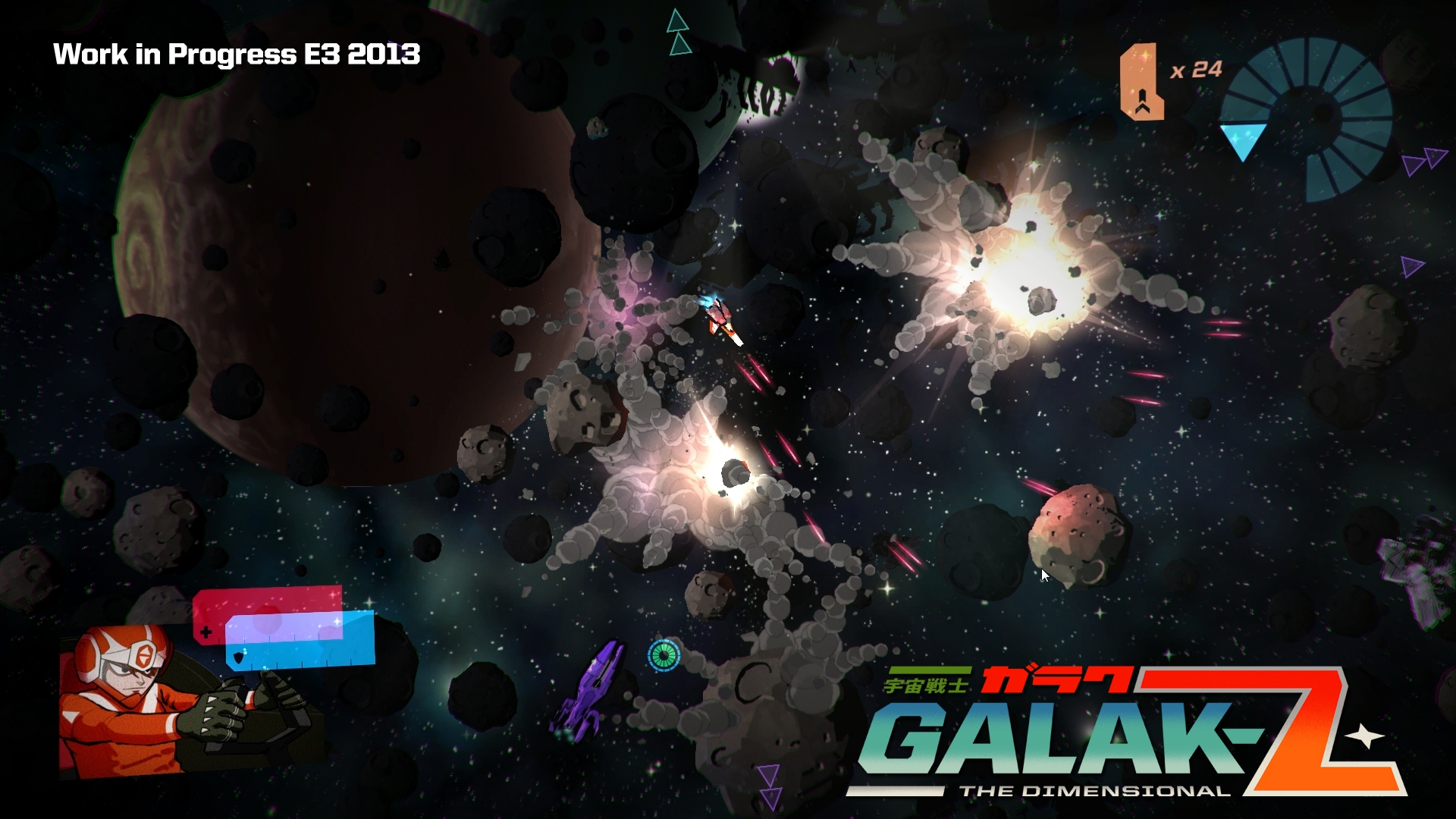 Скриншот из игры Galak-Z под номером 1