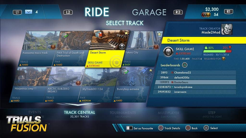 Скриншот из игры Trials Fusion под номером 10