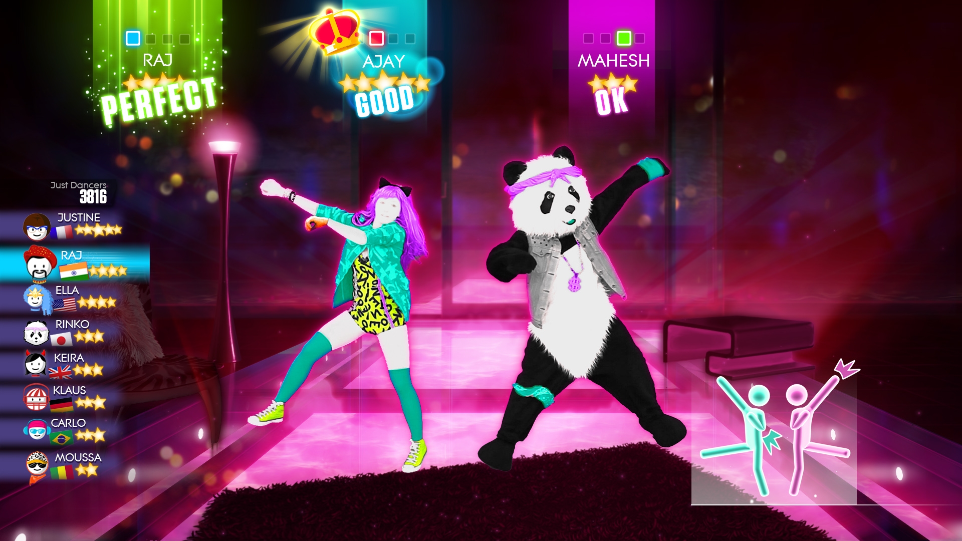 Скриншот из игры Just Dance 2014 под номером 15