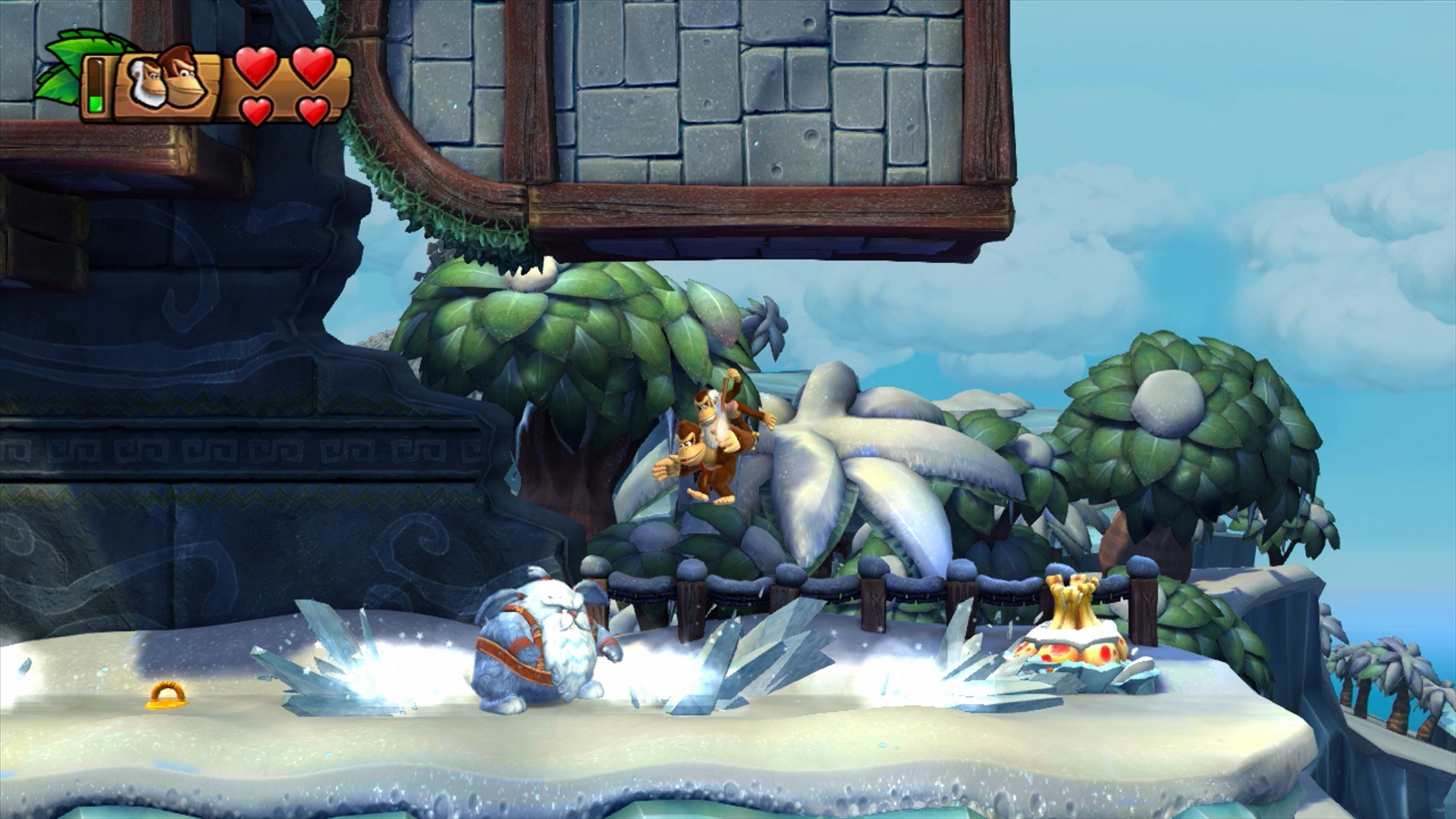 Скриншот из игры Donkey Kong Country: Tropical Freeze под номером 12