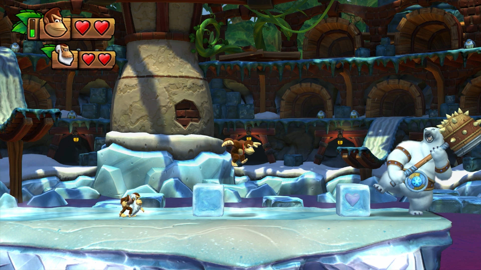 Скриншот из игры Donkey Kong Country: Tropical Freeze под номером 3