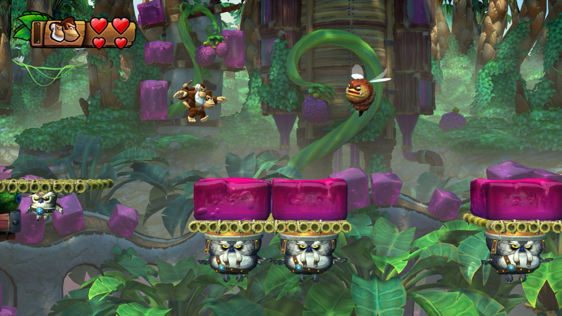 Скриншот из игры Donkey Kong Country: Tropical Freeze под номером 8