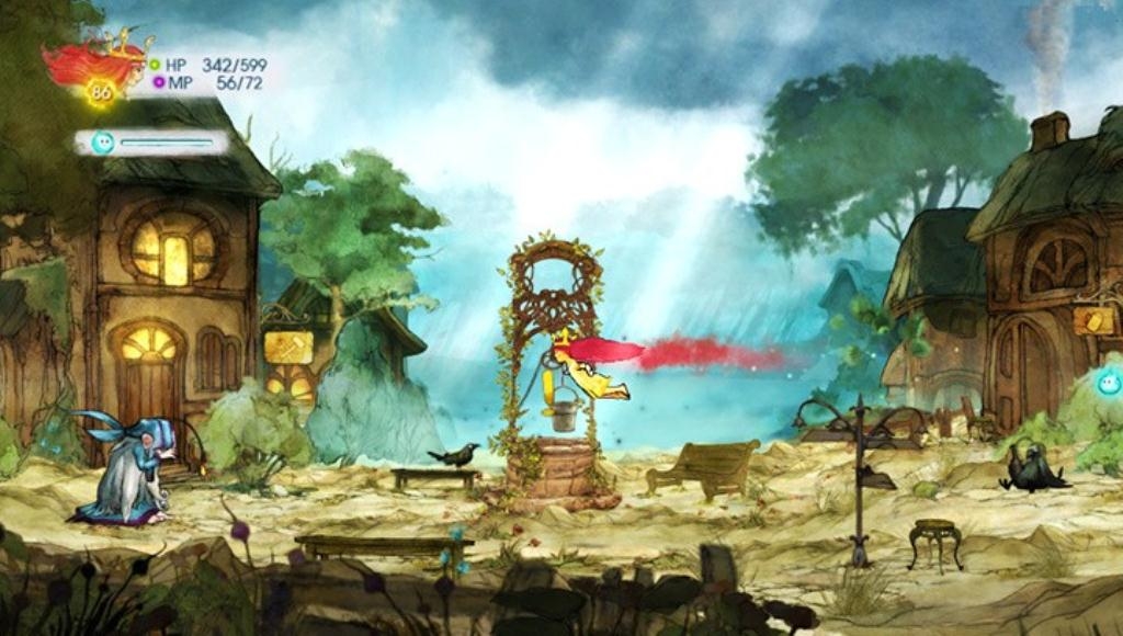 Скриншот из игры Child of Light под номером 12