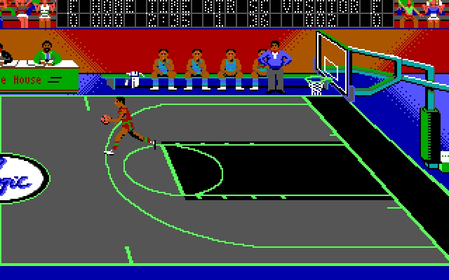 Скриншот из игры Magic Johnson