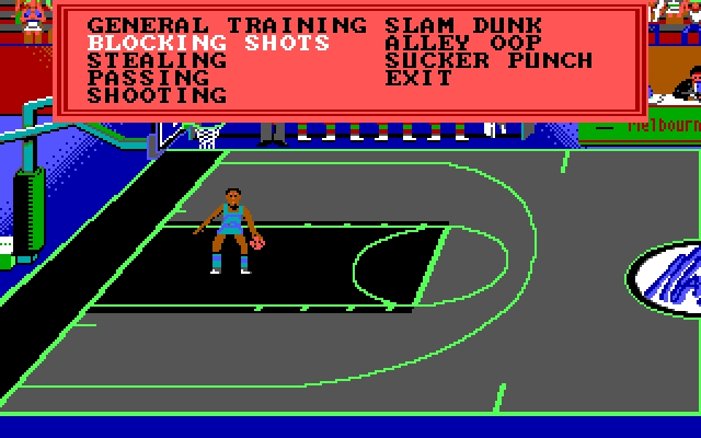 Скриншот из игры Magic Johnson