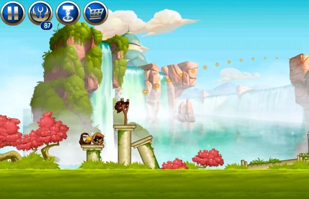 Скриншот из игры Angry Birds Star Wars 2 под номером 2