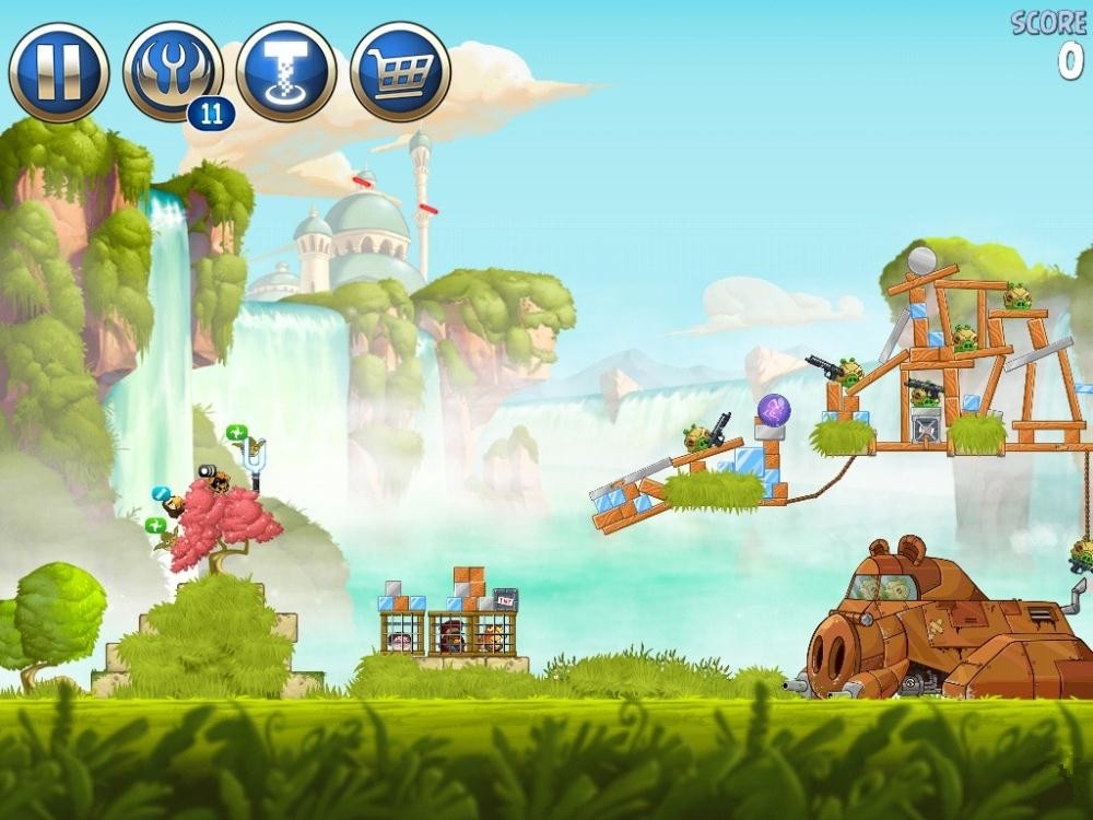 Скриншот из игры Angry Birds Star Wars 2 под номером 20