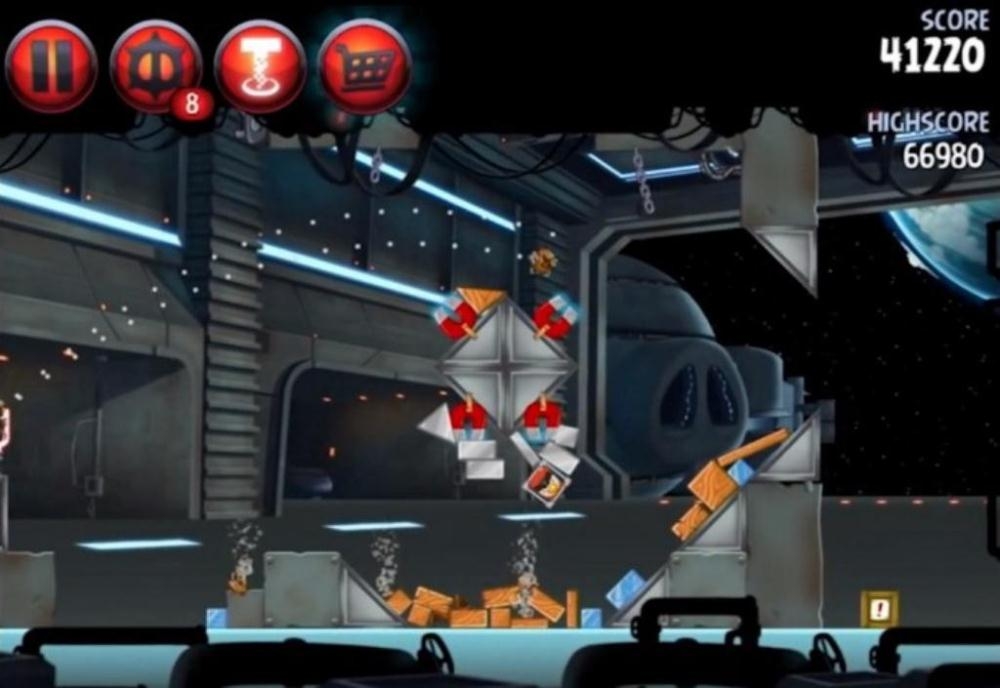 Скриншот из игры Angry Birds Star Wars 2 под номером 21