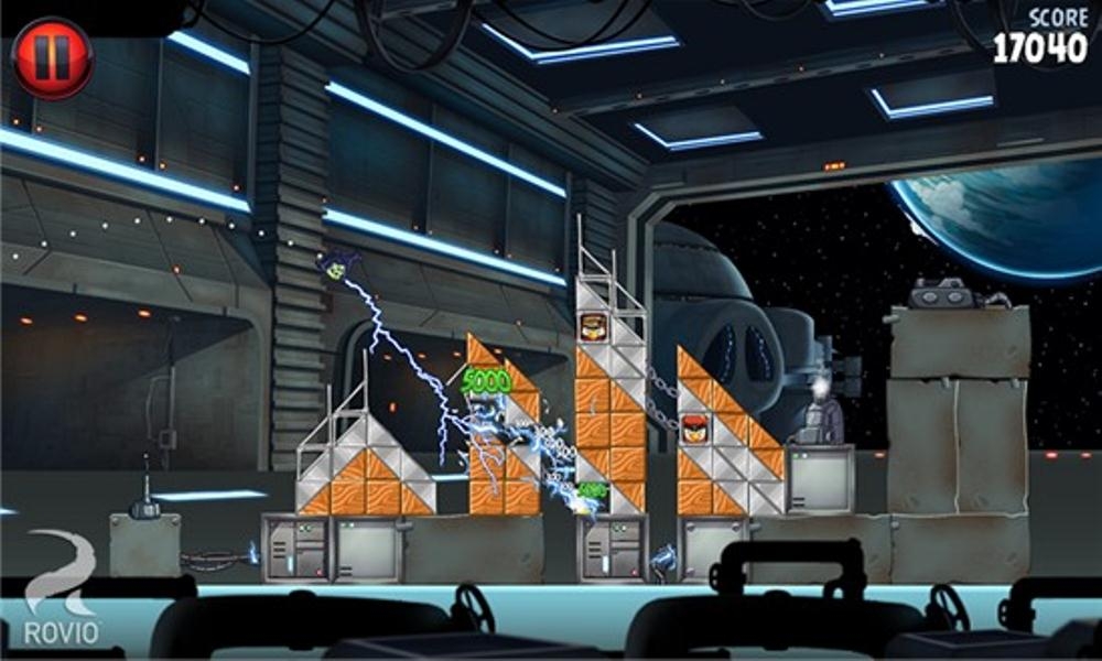 Скриншот из игры Angry Birds Star Wars 2 под номером 7