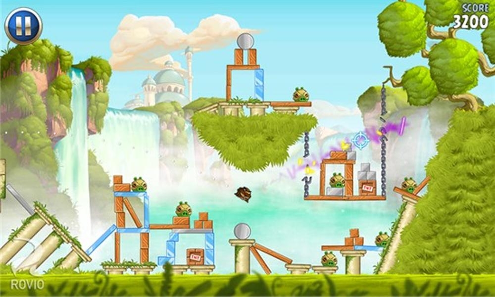 Скриншот из игры Angry Birds Star Wars 2 под номером 8
