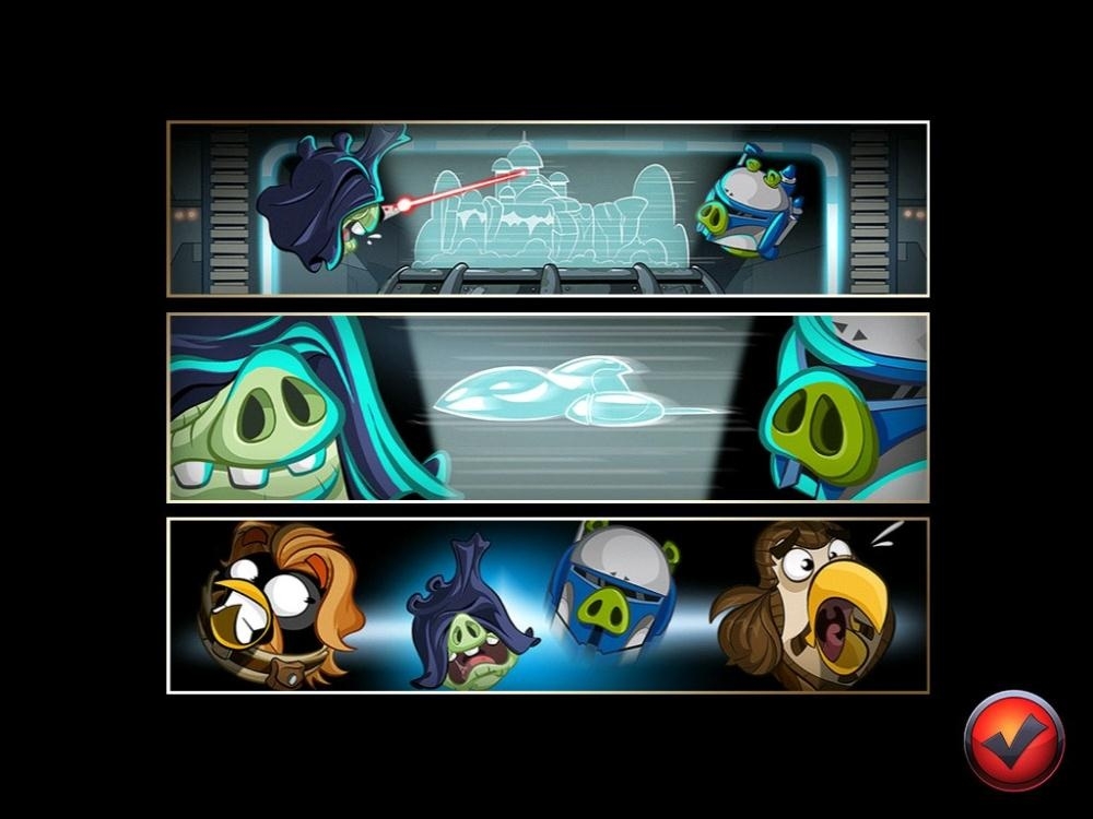 Скриншот из игры Angry Birds Star Wars 2 под номером 9