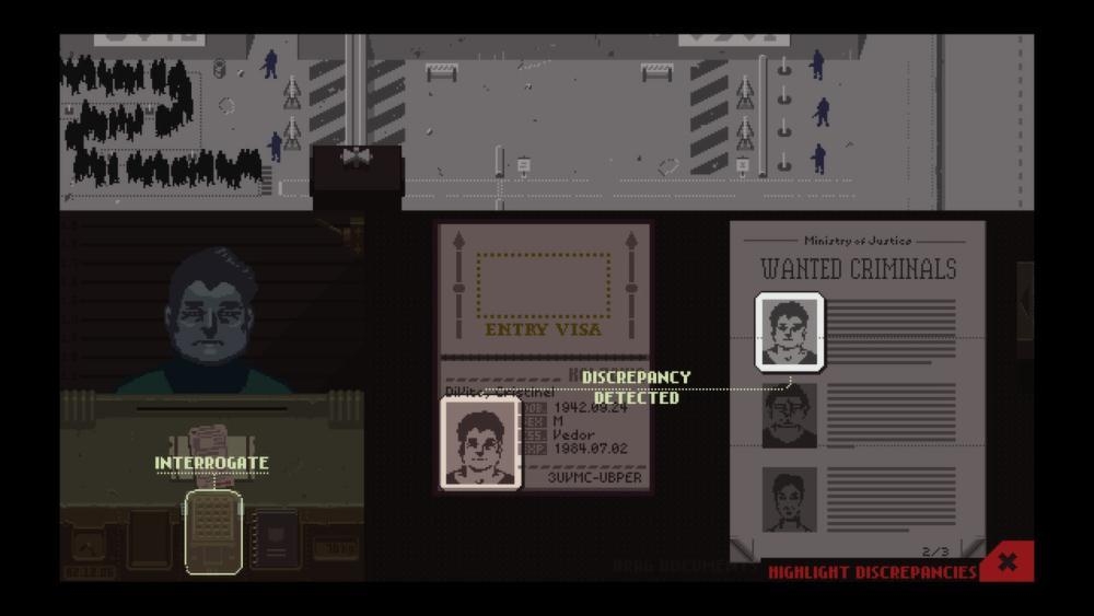 Скриншот из игры Papers, Please под номером 13