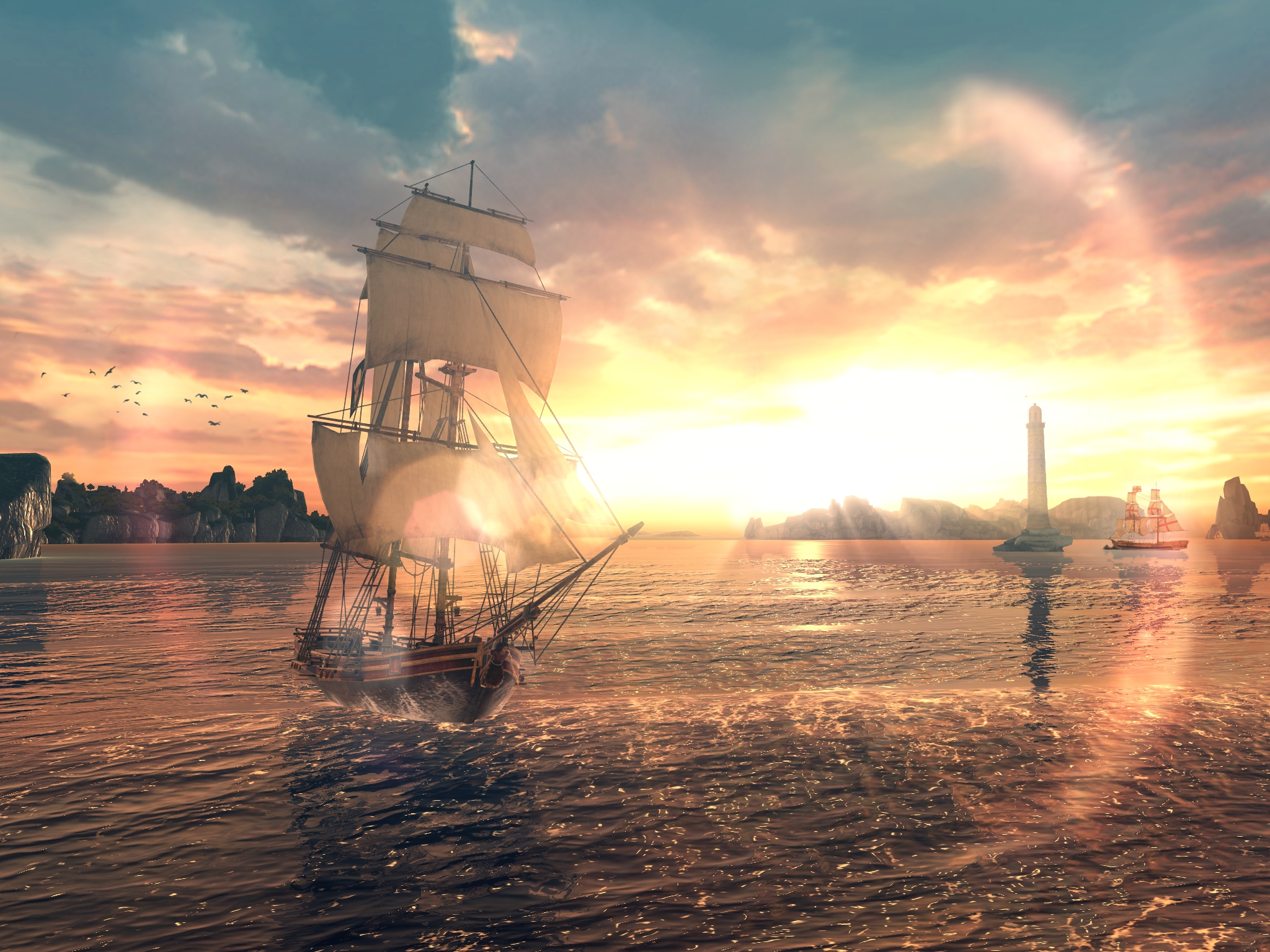 Скриншот из игры Assassins Creed: Pirates под номером 1