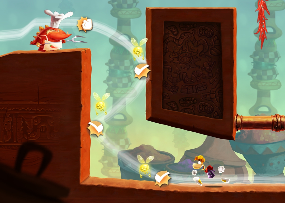 Скриншот из игры Rayman: Fiesta Run под номером 1