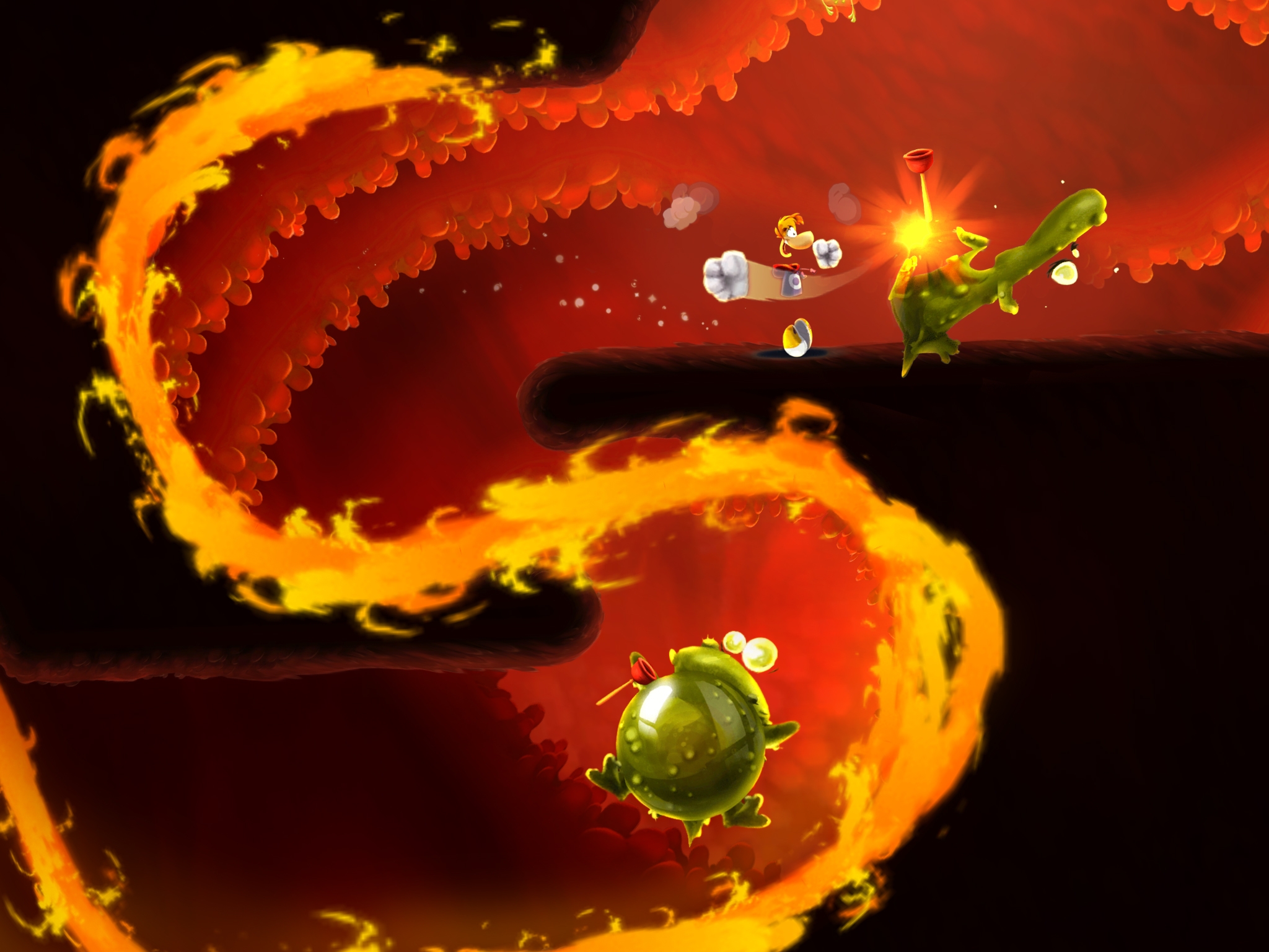 Скриншот из игры Rayman: Fiesta Run под номером 8