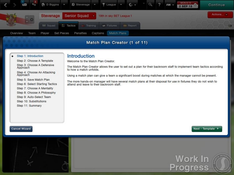 Скриншот из игры Football Manager 2014 под номером 1