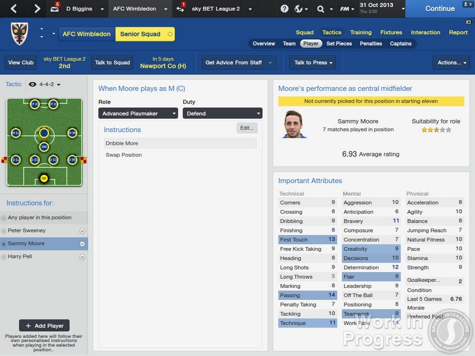 Скриншот из игры Football Manager 2014 под номером 21