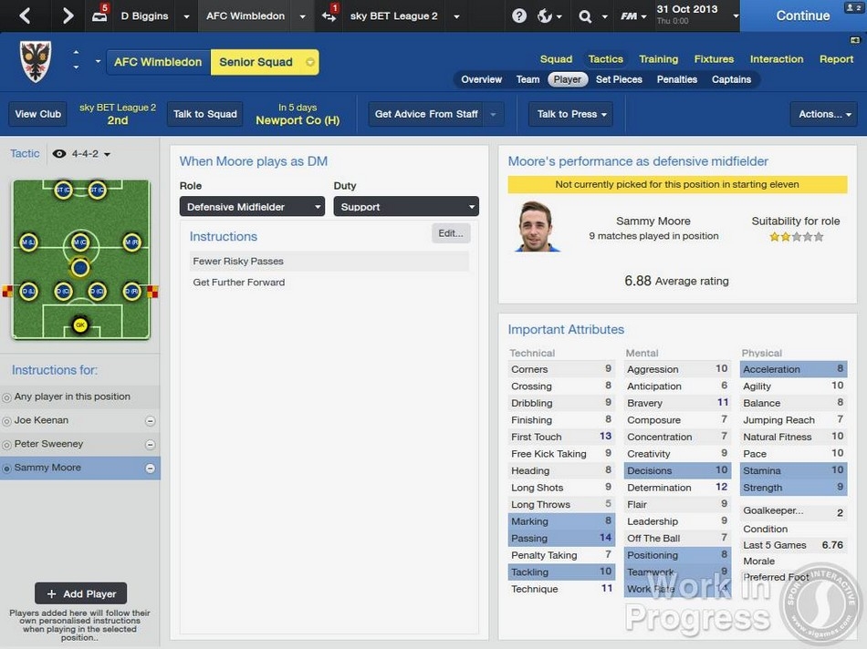 Скриншот из игры Football Manager 2014 под номером 6