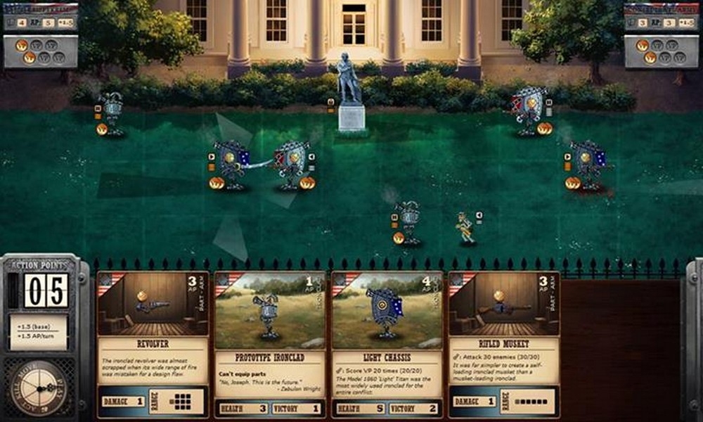 Скриншот из игры Ironclad Tactics под номером 3