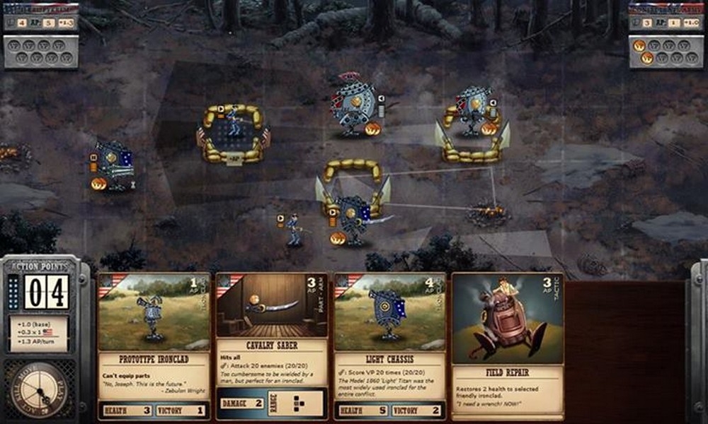 Скриншот из игры Ironclad Tactics под номером 5
