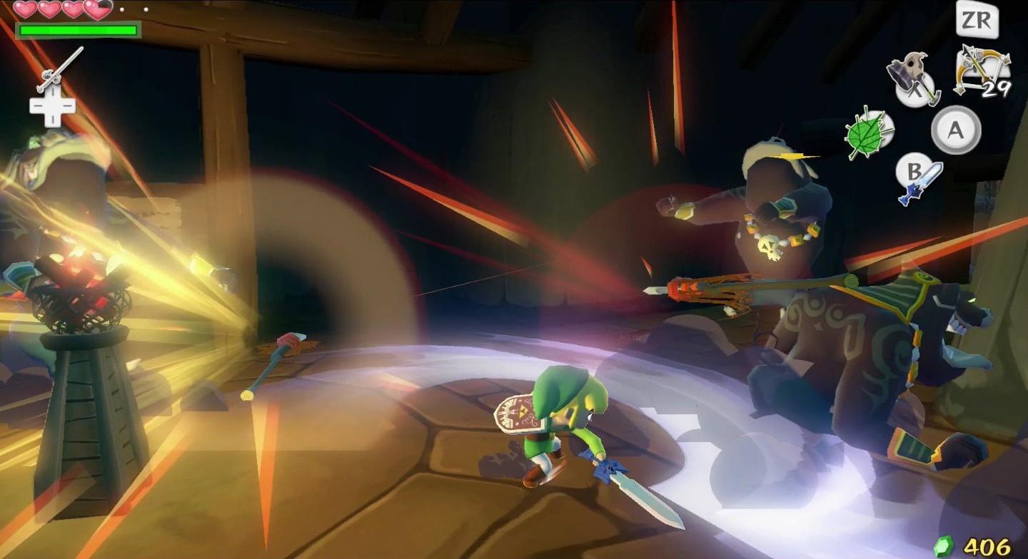 Скриншот из игры Legend of Zelda: Wind Waker HD, The под номером 23