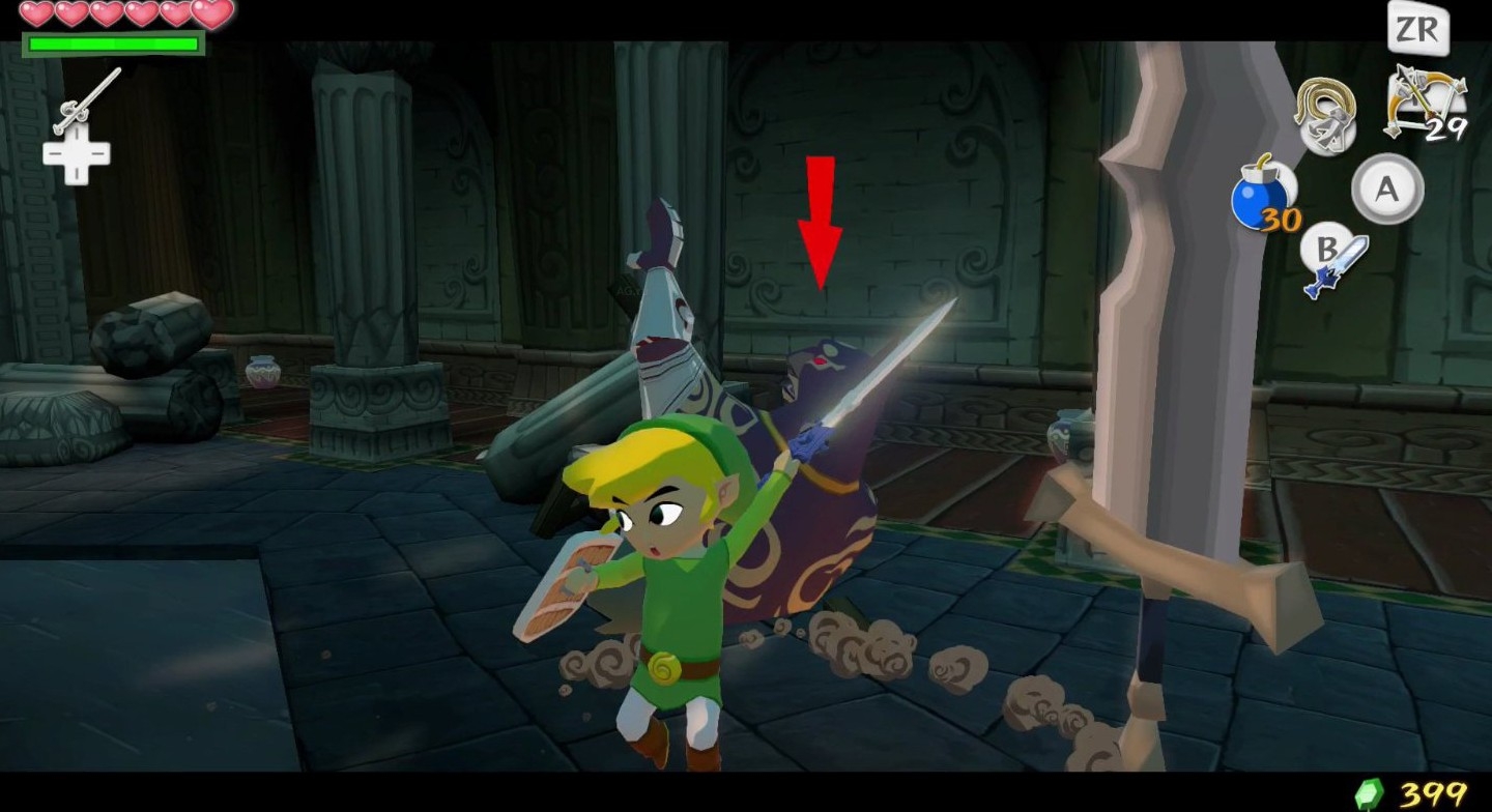 Скриншот из игры Legend of Zelda: Wind Waker HD, The под номером 29