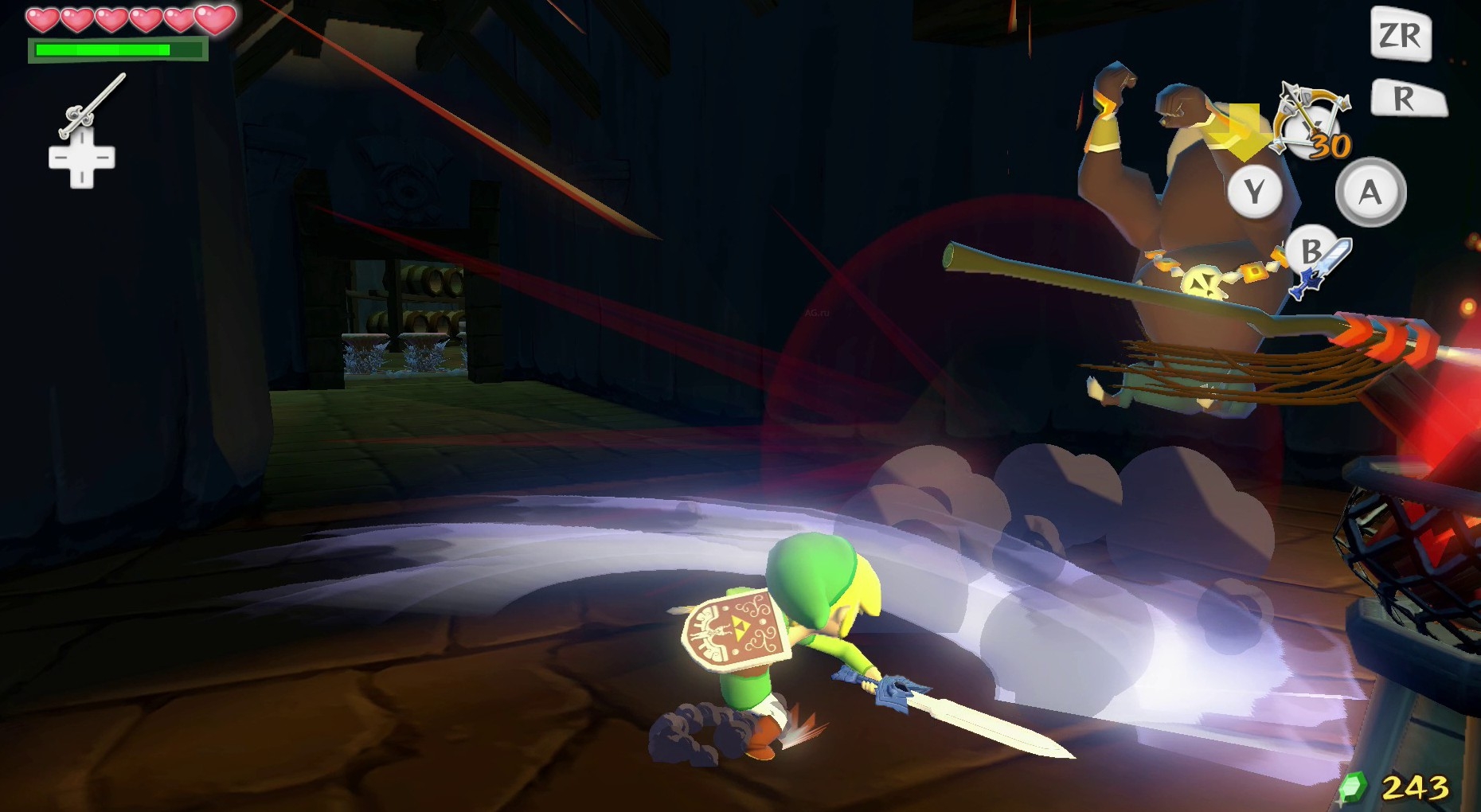 Скриншот из игры Legend of Zelda: Wind Waker HD, The под номером 36
