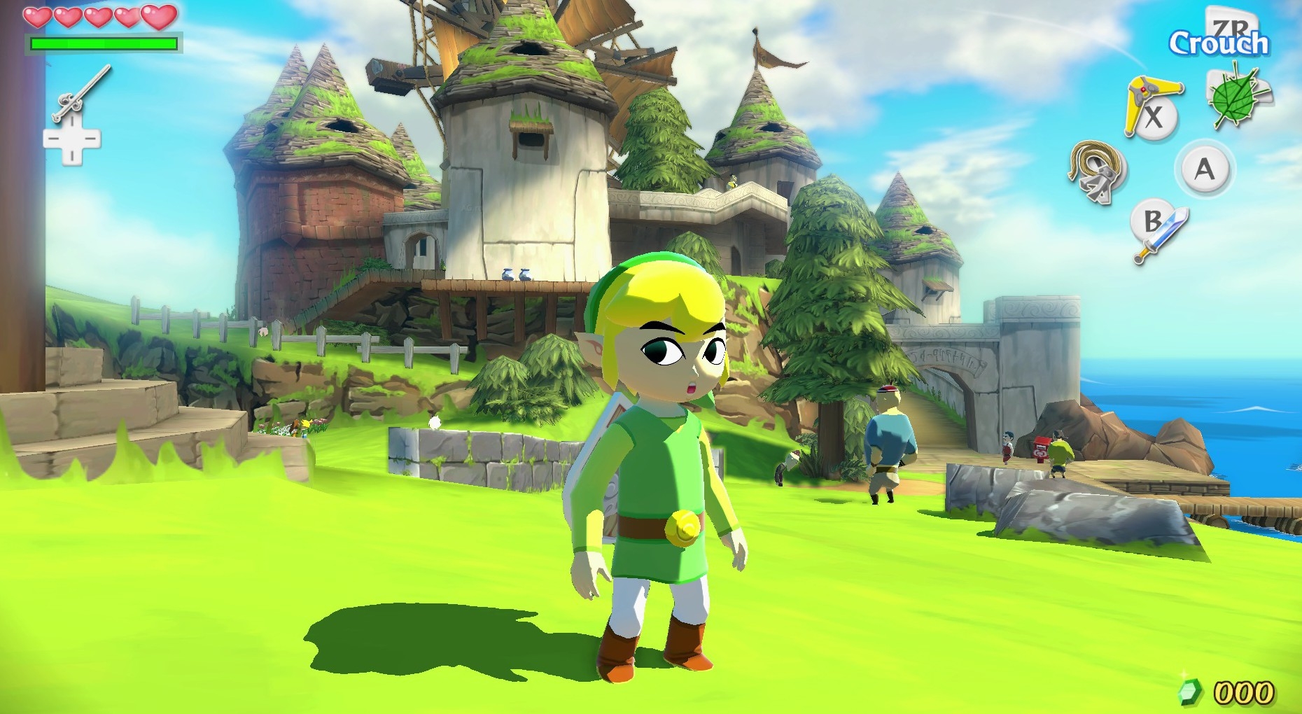 Скриншот из игры Legend of Zelda: Wind Waker HD, The под номером 38