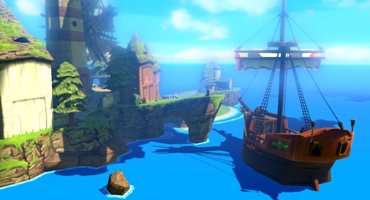 Скриншот из игры Legend of Zelda: Wind Waker HD, The под номером 43