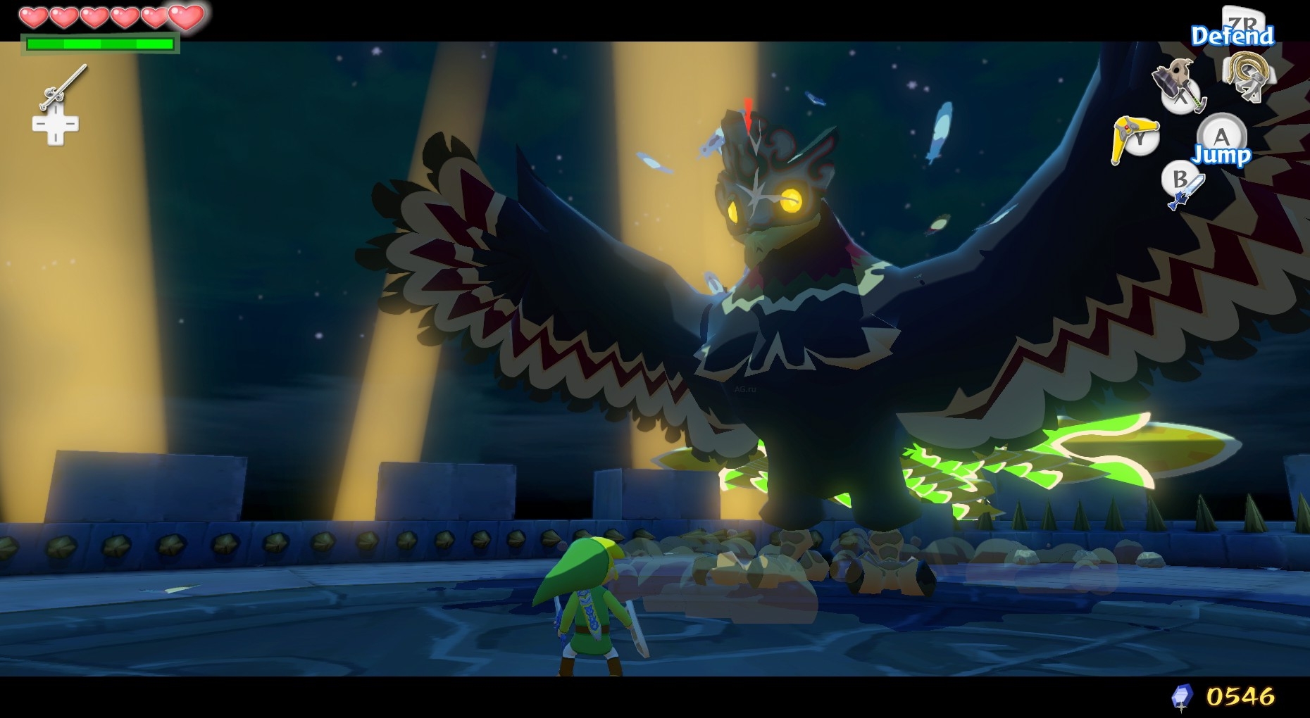 Скриншот из игры Legend of Zelda: Wind Waker HD, The под номером 7
