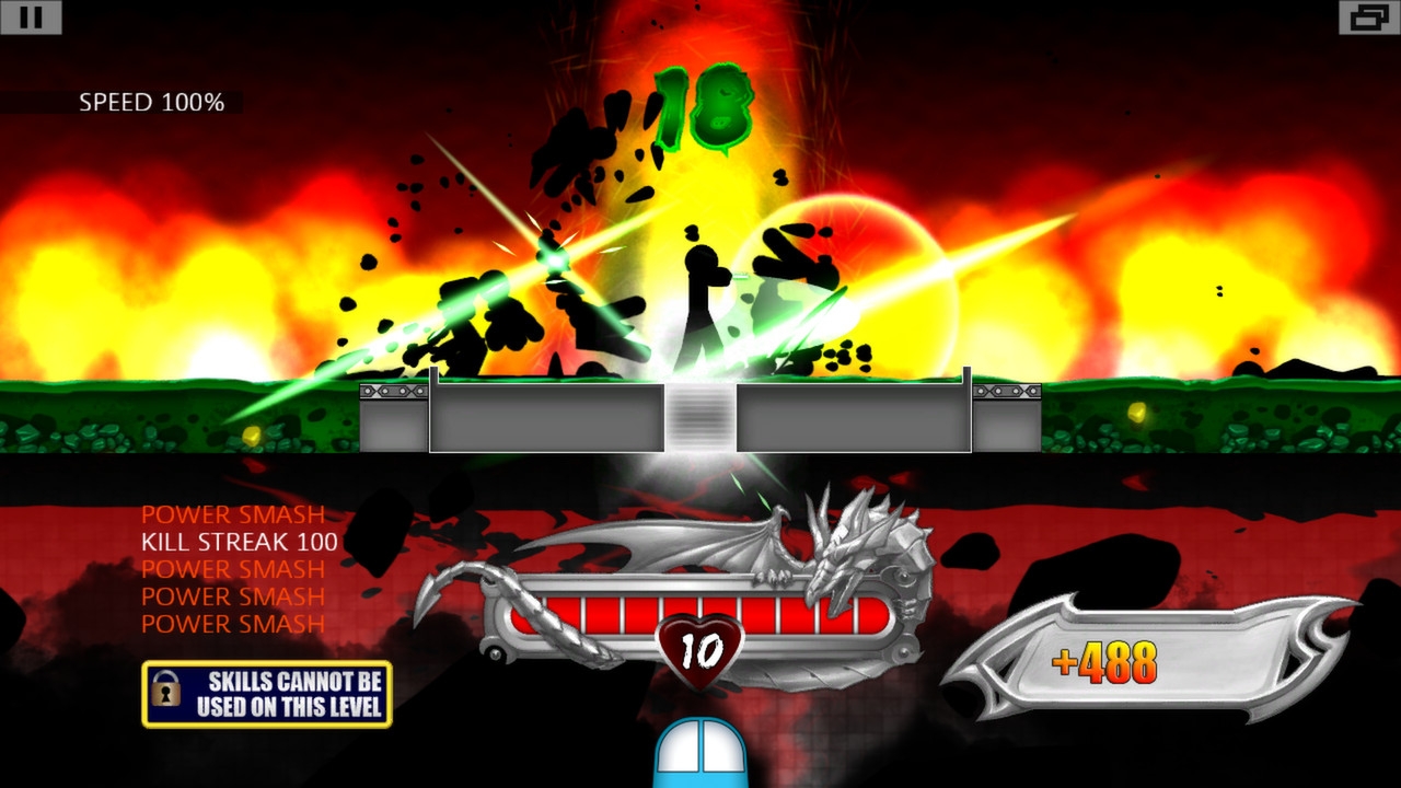 Скриншот из игры One Finger Death Punch под номером 11