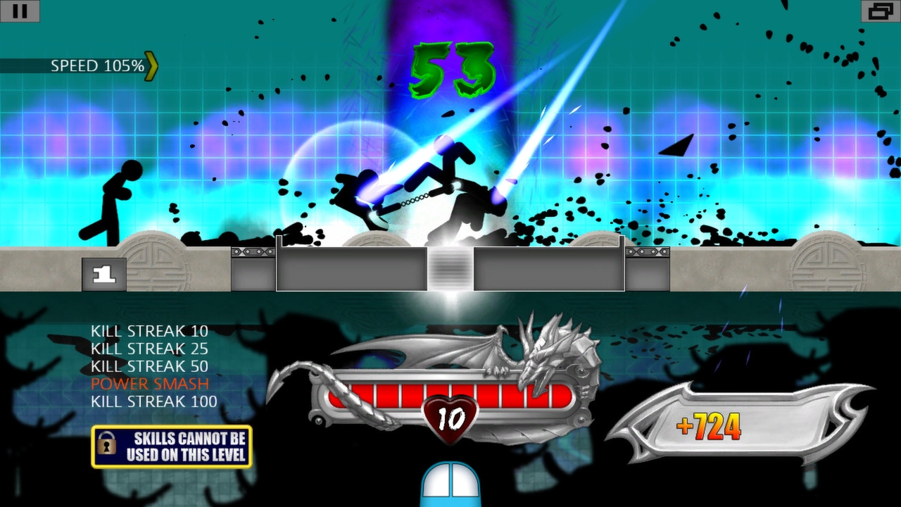 Скриншот из игры One Finger Death Punch под номером 4