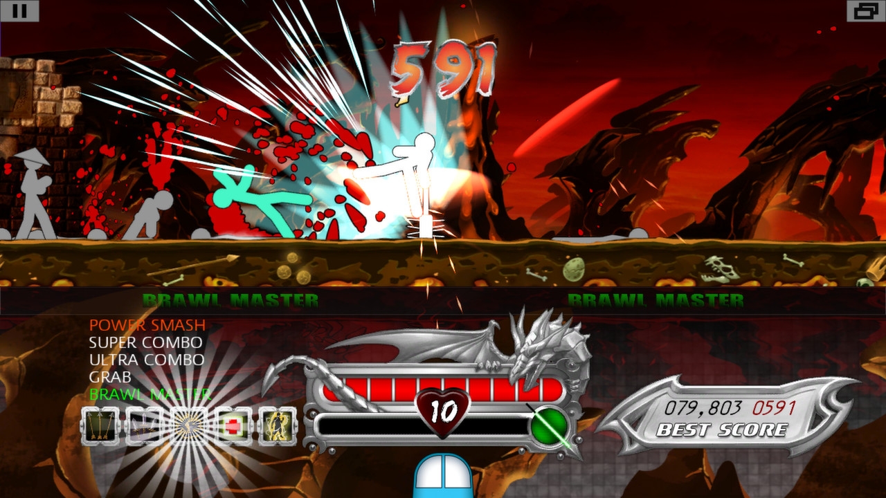 Скриншот из игры One Finger Death Punch под номером 5