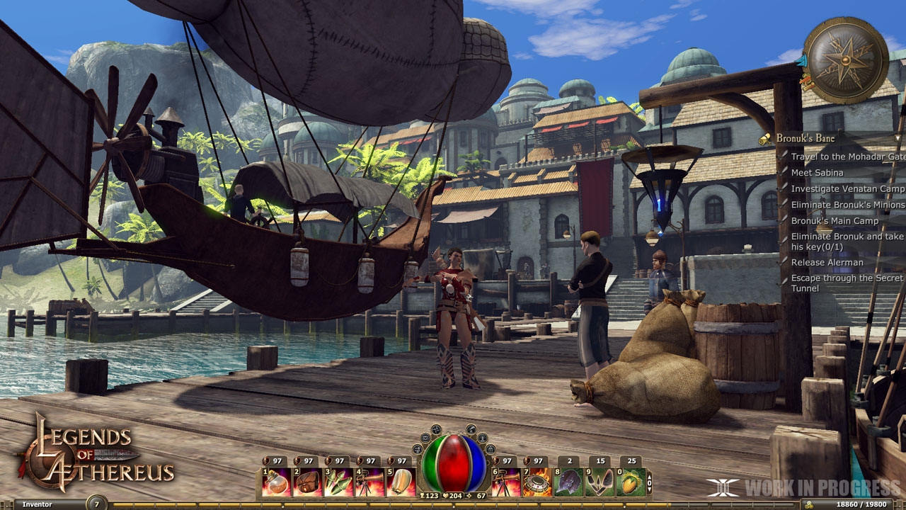 Скриншот из игры Legends of Aethereus под номером 1