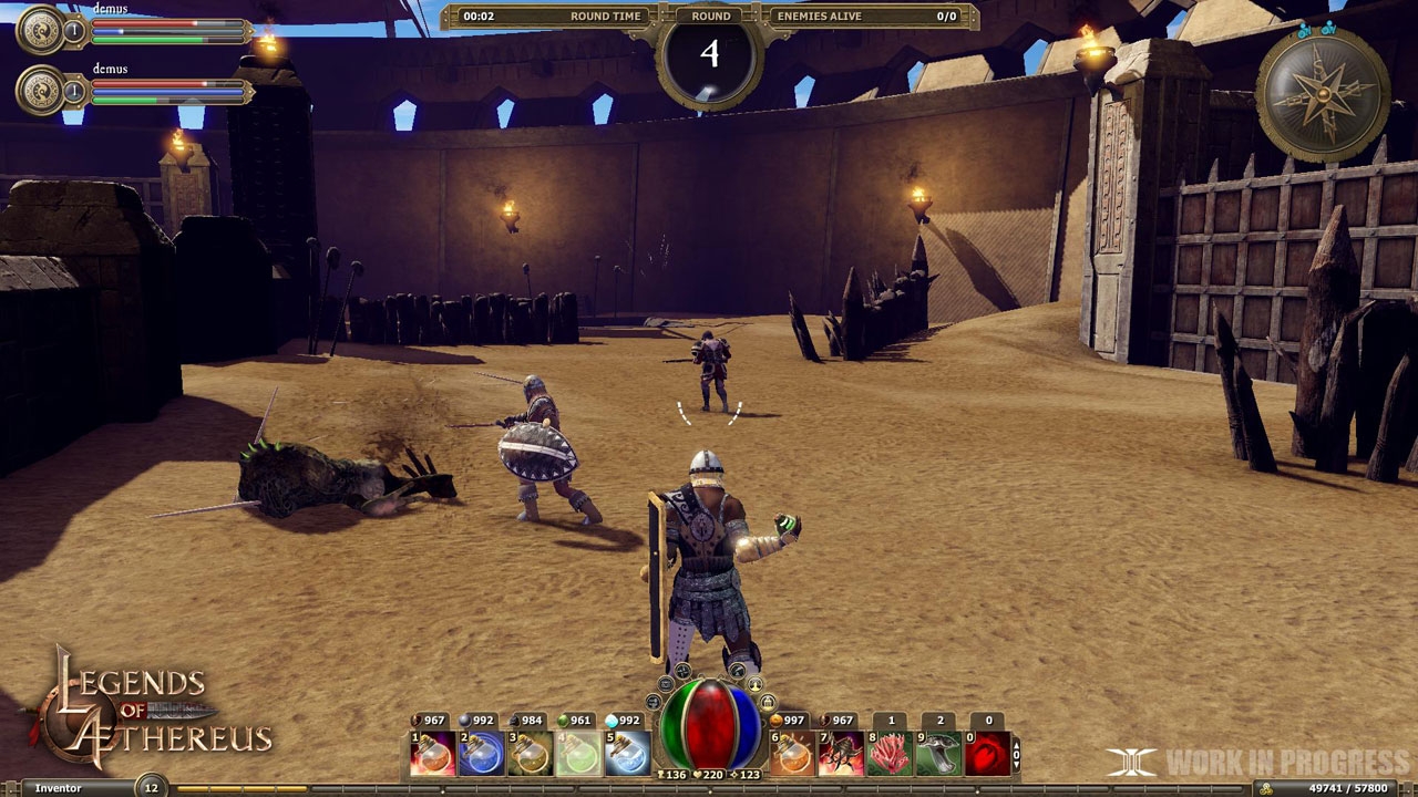 Скриншот из игры Legends of Aethereus под номером 10