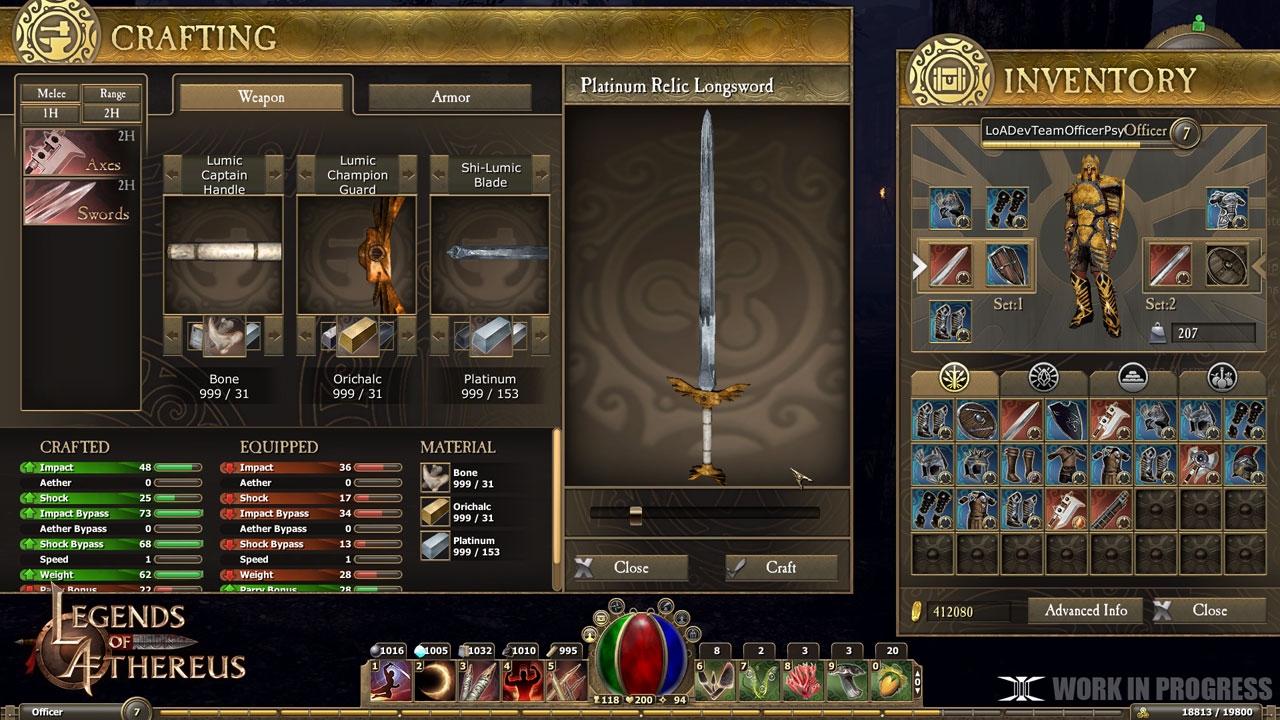 Скриншот из игры Legends of Aethereus под номером 2