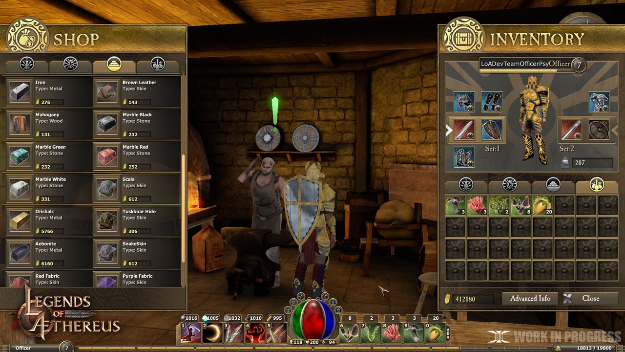 Скриншот из игры Legends of Aethereus под номером 4