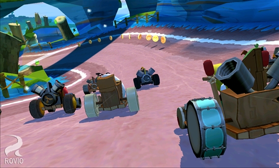 Скриншот из игры Angry Birds Go! под номером 1