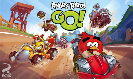 Скриншот из игры Angry Birds Go! под номером 2