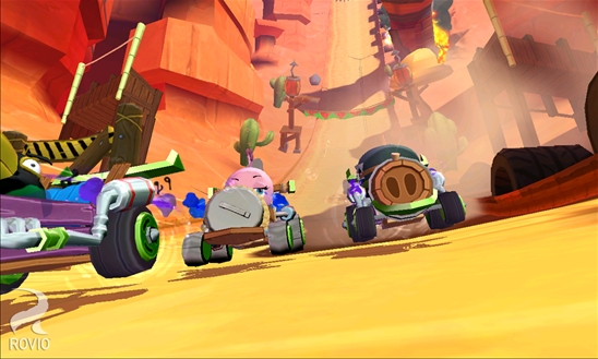 Скриншот из игры Angry Birds Go! под номером 3