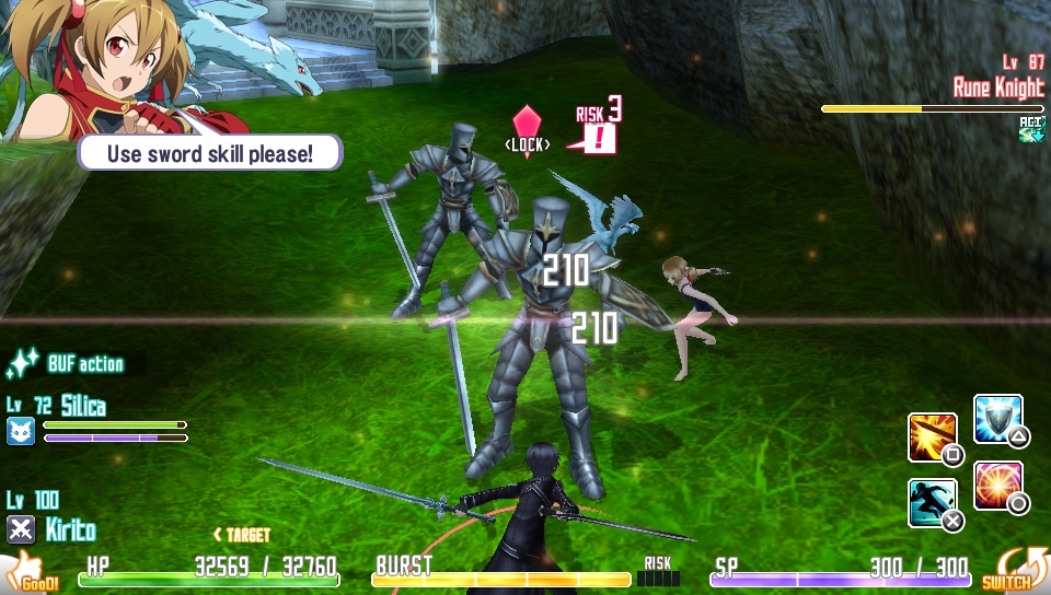 Скриншот из игры Sword Art Online: Hollow Fragment под номером 1