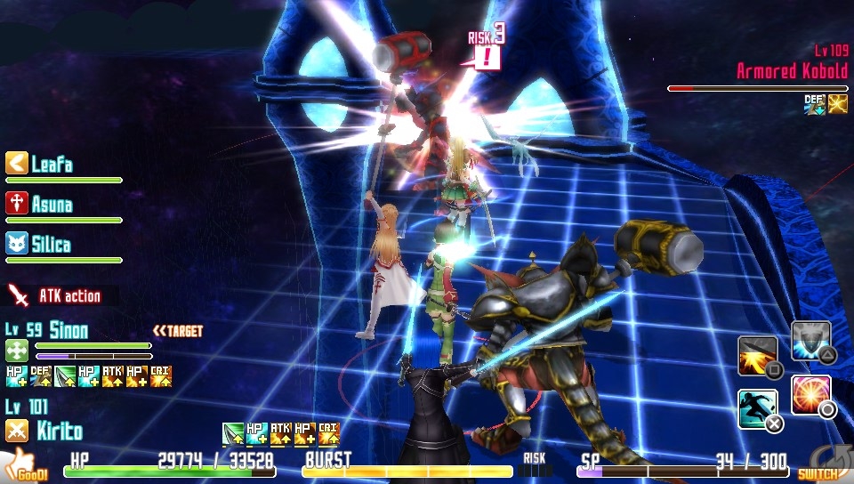 Скриншот из игры Sword Art Online: Hollow Fragment под номером 22