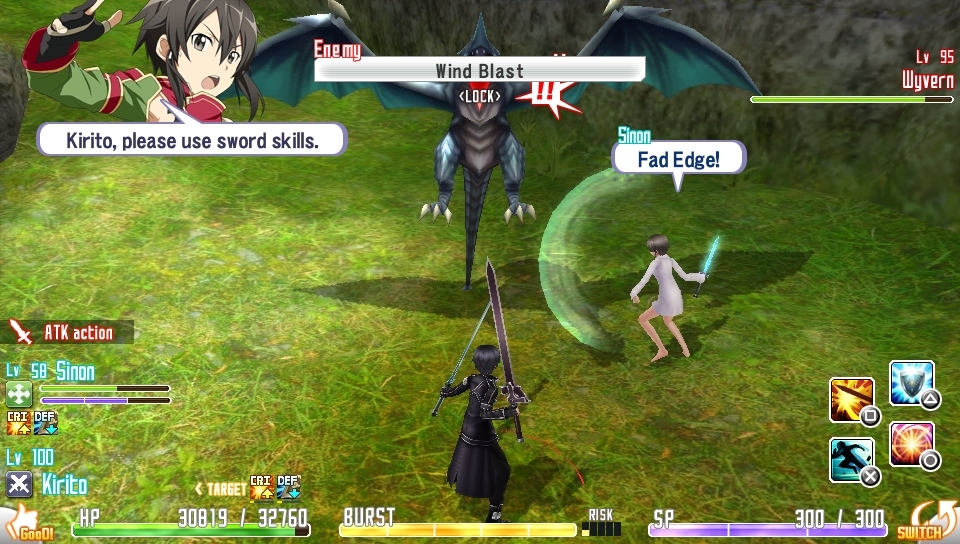 Скриншот из игры Sword Art Online: Hollow Fragment под номером 3
